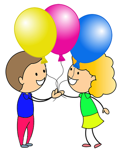 Children with Balloons